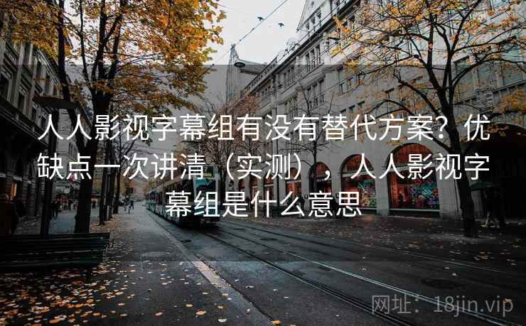 人人影视字幕组有没有替代方案？优缺点一次讲清（实测），人人影视字幕组是什么意思