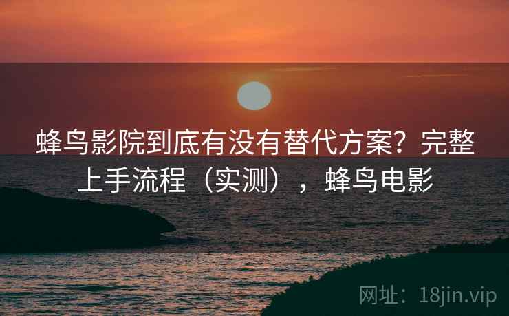蜂鸟影院到底有没有替代方案？完整上手流程（实测），蜂鸟电影