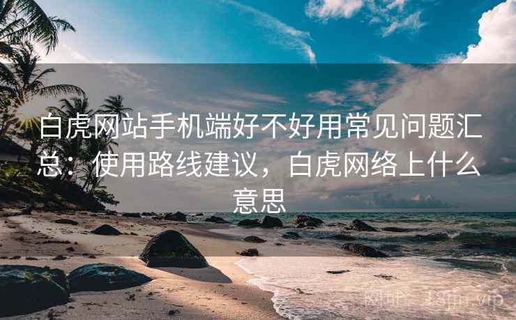 白虎网站手机端好不好用常见问题汇总:使用路线建议,白虎网络上什么意思 白虎网站手机端好不好用常见问题汇总:使用路线建议,白虎网络上什么意思